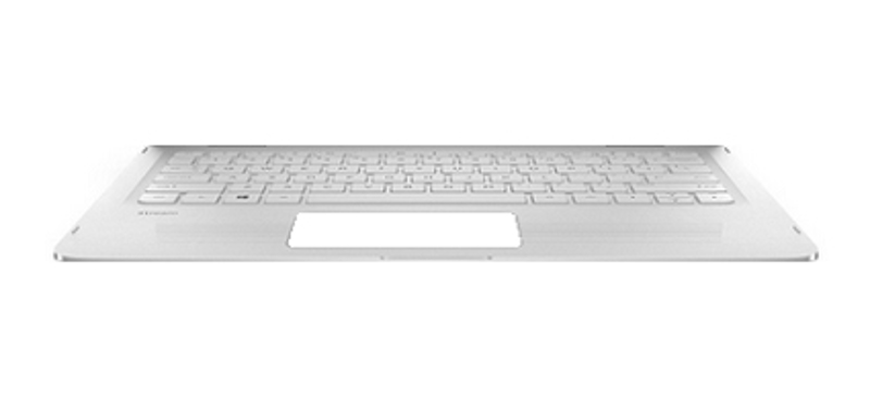 Clavier filaire USB standard HP 701429-061 QWERTY noir, argent