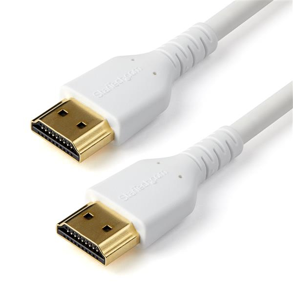 Câble HDMI StarTech RHDMM1MPW 4K 60 Hz 1 m Blanc