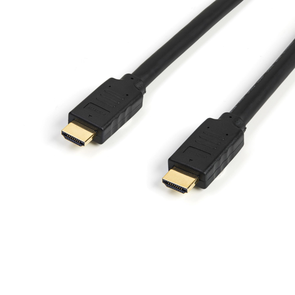 StarTech Premium High Speed HDMI Cable with Ethernet - 4K 60Hz - 5 m (15 ft.) - 5 m - HDMI Type A (Standard) - HDMI Type A (Standard) - 3840 x 2160 pixels - Black - HDMM5MP