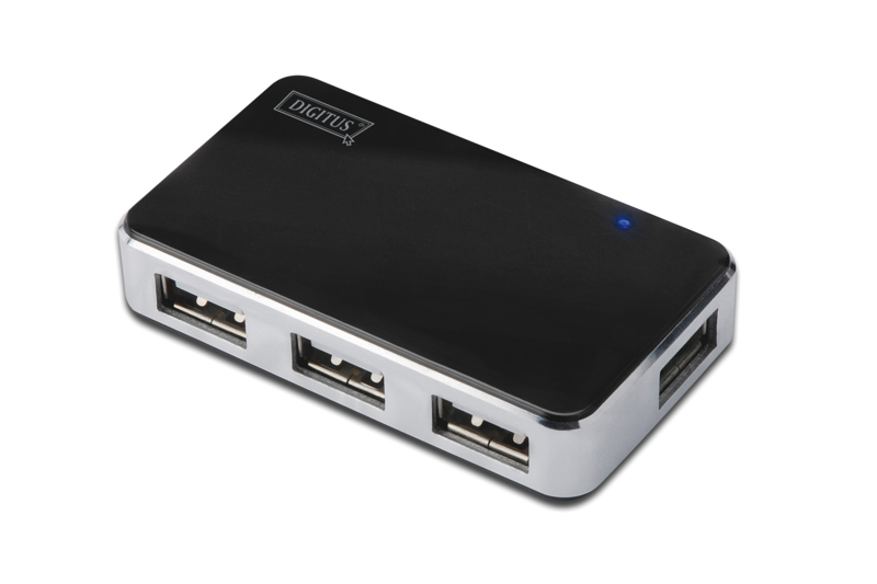 DIGITUS DA-70220 USB Hub 4-Port Mini - DA-70220
