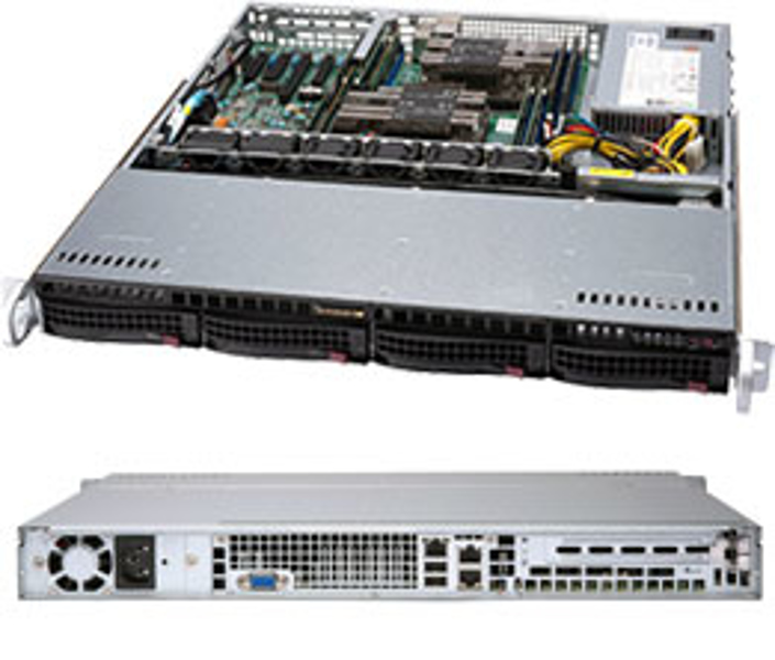 Supermicro SuperChassis 813MF2TQC-505CB - Rack