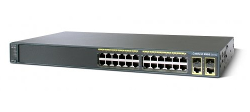 Catalyst 2960 24 10/100 + 2T/SFP LAN Base Image