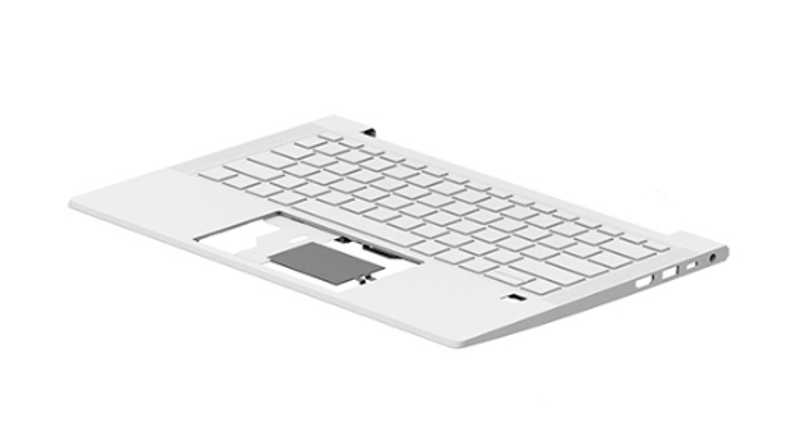 HP SPS-TOP COVER W/KB BL PVCY RUS