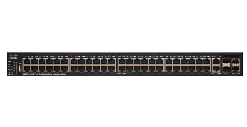 Cisco SF550X-48MP Managed L3 PoE Network switch