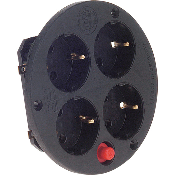 Bachmann socket insert 4-way S 4f without cover thermosch.