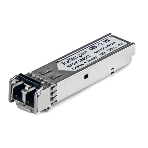 StarTech Cisco GLC-FE-100FX Compatible SFP Transceiver Module - 100BASE-FX - Fiber optic - 155 Mbit/s - SFP - LC - FX - 2000 m - SFPF1302C