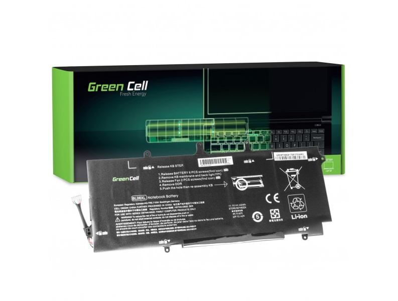 Green Cell HP108 - Battery - HP - EliteBook Folio 1040 G1 G2