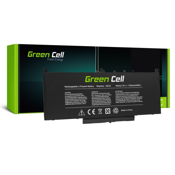 Batterie Green Cell J60J5 pour Dell Latitude E7270 E7470