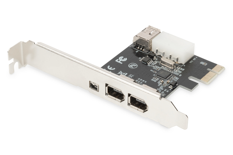 DIGITUS DS-30201-5 Firewire PCIe Card 3+1 Port - DS-30201-5
