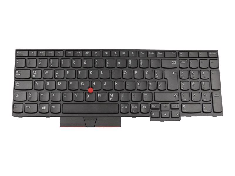 SN20P34187 Tastatur DE (deutsch) Svart/Svart mit Mouse-Stick ohne Backlight