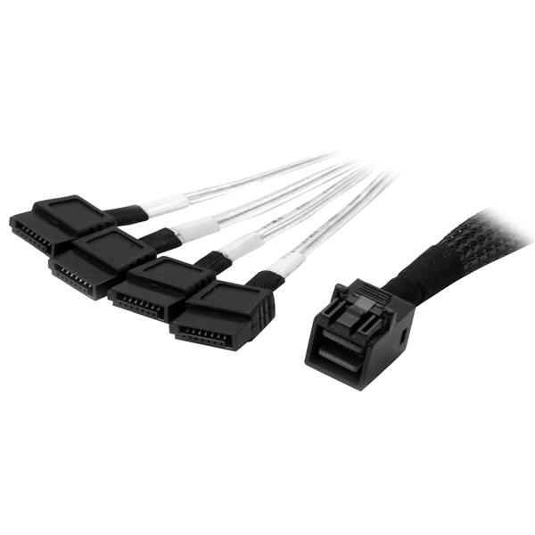 StarTech 1m Mini-SAS til SATA intern kabel - SAS43SAT1M
