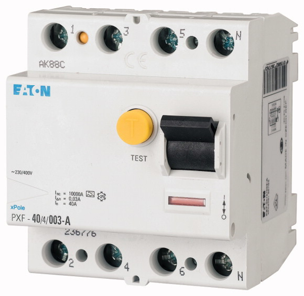 Commutateur FI Eaton PXF-25/4/003-A (236772)