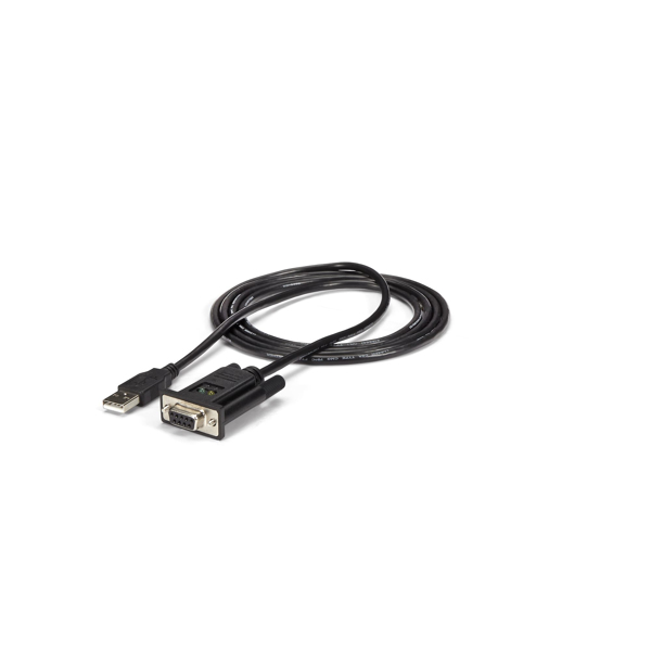 StarTech 1 port USB null modem RS232 adapter cable - USB 2.0 to serial DB9 with FTDI chipset - USB / 9 pin. Female - Serial Adapter - USB 2.0 - RS-232 - ICUSB232FTN