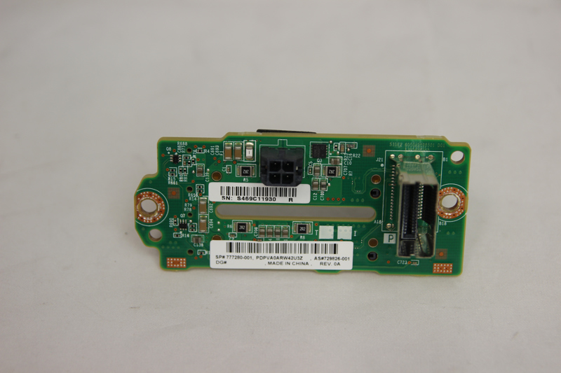 Fond de panier arrière HPE 777280-001 SPS-PCA DL380 2-SFF