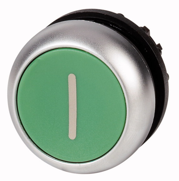 Bouton-poussoir EATON, avant, 1 position, IP67, momentané M22-DG-X1