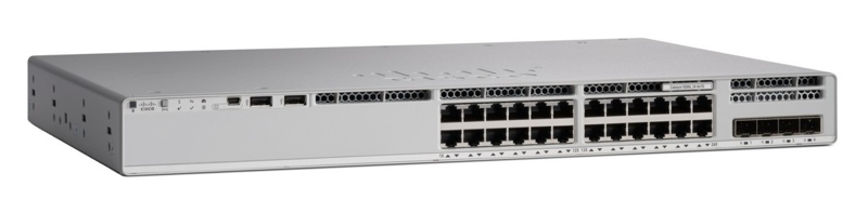 Commutateur réseau PoE L3 géré Cisco C9200L-24PXG-2Y-E