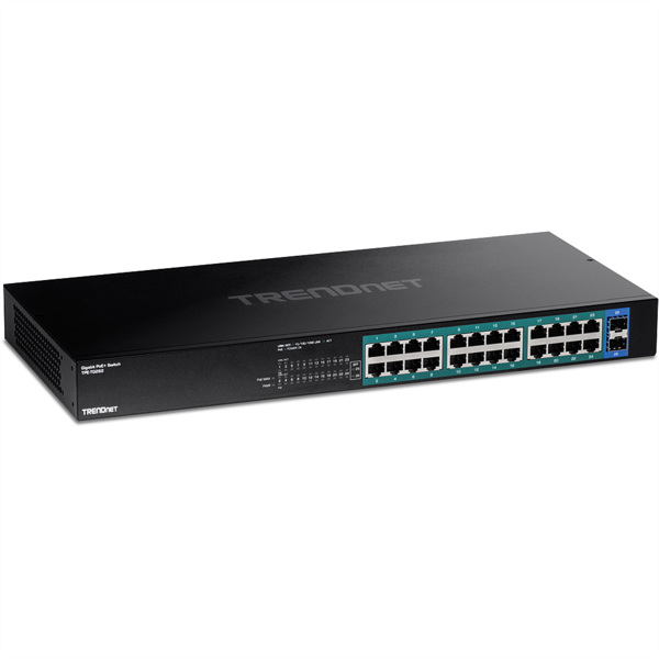 TRENDnet TPE-TG262 26-Port PoE Switch Gigabit PoE+ 380W - TPE-TG262