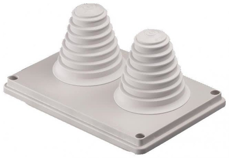 Rittal Cable entry SV 9665780 flange ISV with inlet sleeve