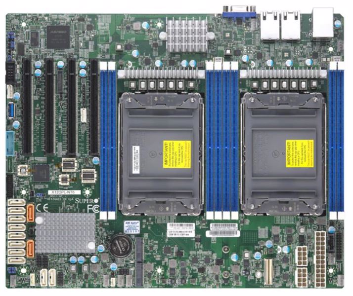 Supermicro Motherboard X12DPL-NT6 bulk pack - MBD-X12DPL-NT6-B