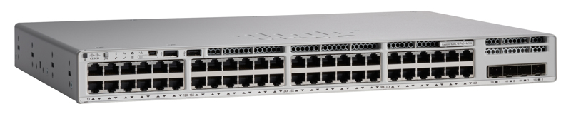 Cisco Catalyst 9200L 48-portars partiell - Switch - 10 Gbps - C9200L-48PL-4X-E