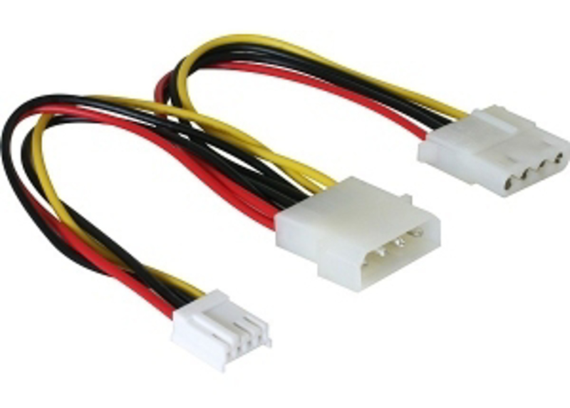 Alimentation interne Delock 4 broches (mâle) - Alimentation interne 4 broches