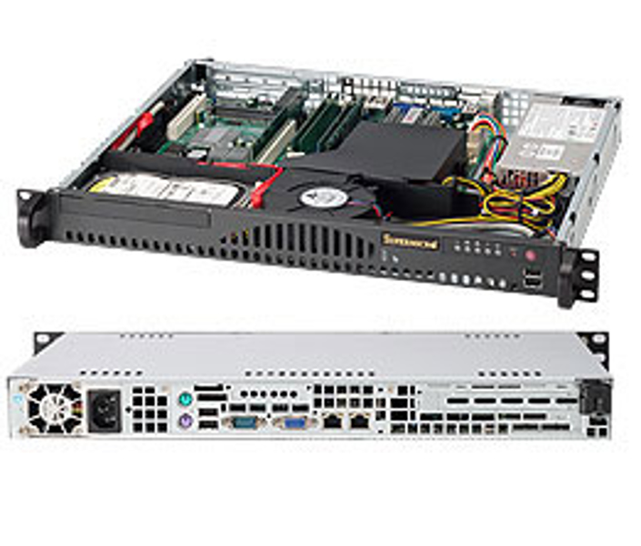 Supermicro SC512-203B - Rack - Server - CSE-512-203B