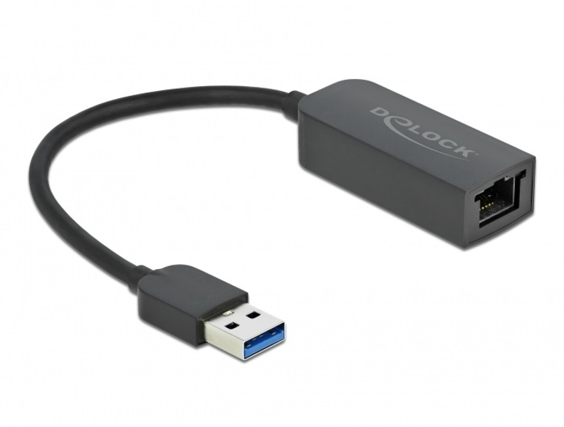 Carte réseau Delock 66646, USB 3.2 Gen 1, Ethernet 2,5 Gb/s, 1x RJ45