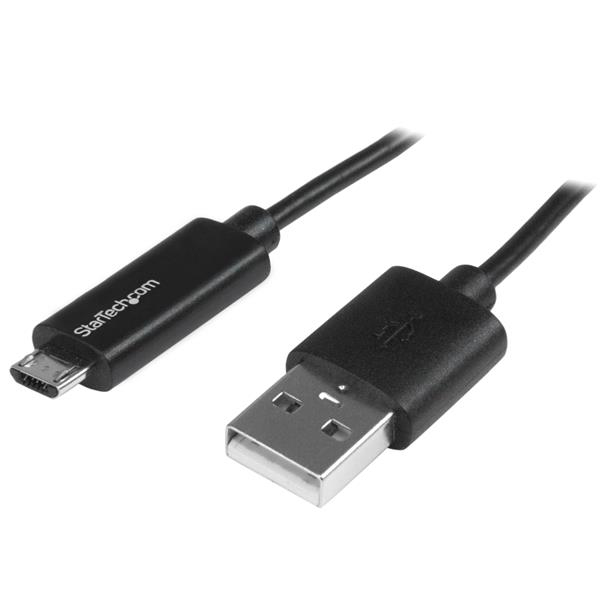 Câble micro-USB StarTech 1 m avec voyant de charge LED