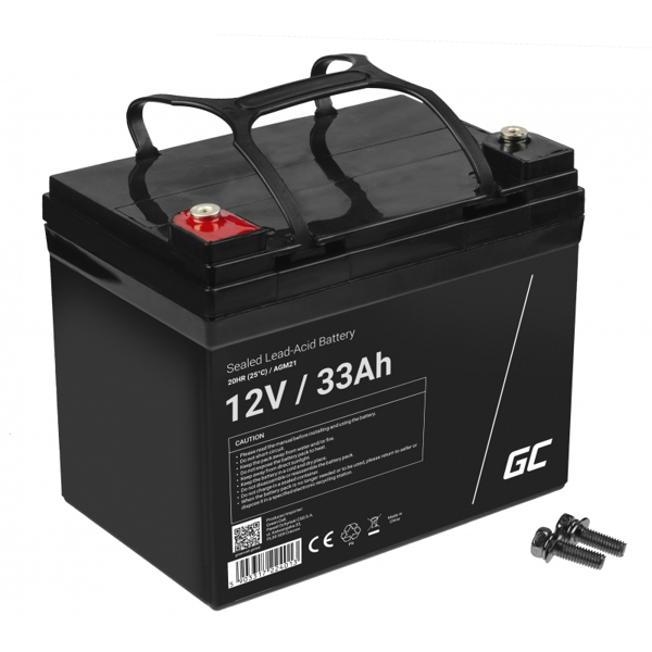 AGM21 UPS battery Sealed lead acid (VRLA) 12 V 33 Ah - AGM21