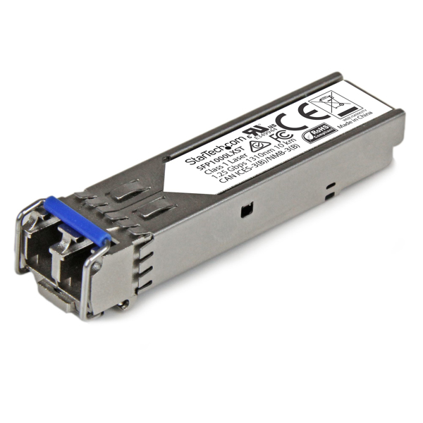 StarTech.com MSA Uncoded SFP Module - 1000BASE-LX - 1GbE Single Mode Fiber (SMF) Optic Transceiver - 1GE Gigabit Ethernet SFP - LC 10km - 1310nm - DDM - Fiber optic - 1250 Mbit/s - SFP - LC - LX - 10000 m - SFP1000LXST