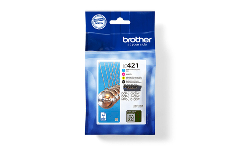 Brother LC421 Value Pack - 4-pack - LC421VALDR