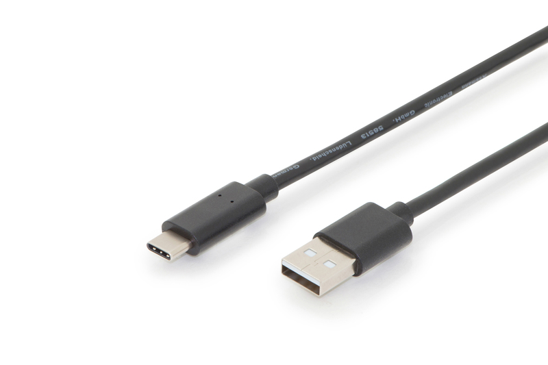 DIGITUS USB-C to USB-A Cable 3m 2.0 - AK-300148-030-S