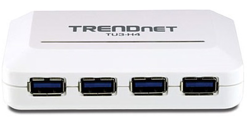 TRENDnet TU3 H4 - Hub - 4 x SuperSpeed USB 3.0