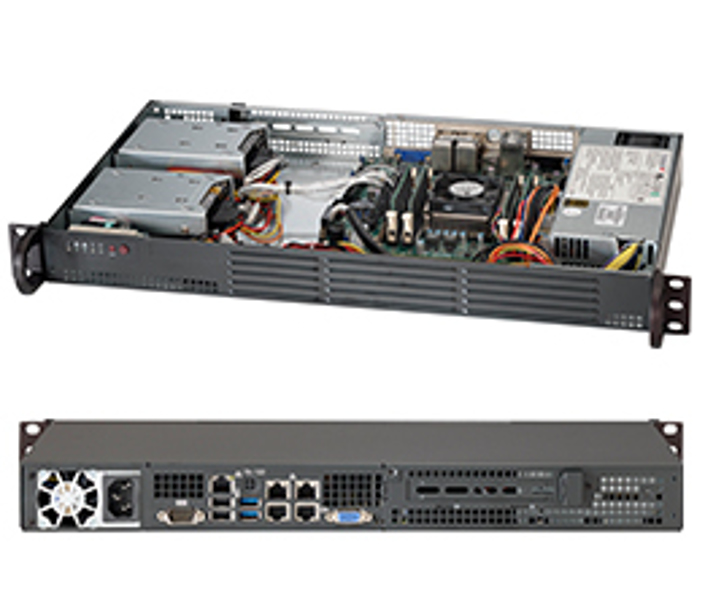 Supermicro SC504-203B Intel® C222 LGA 1150 - CSE-504-203B