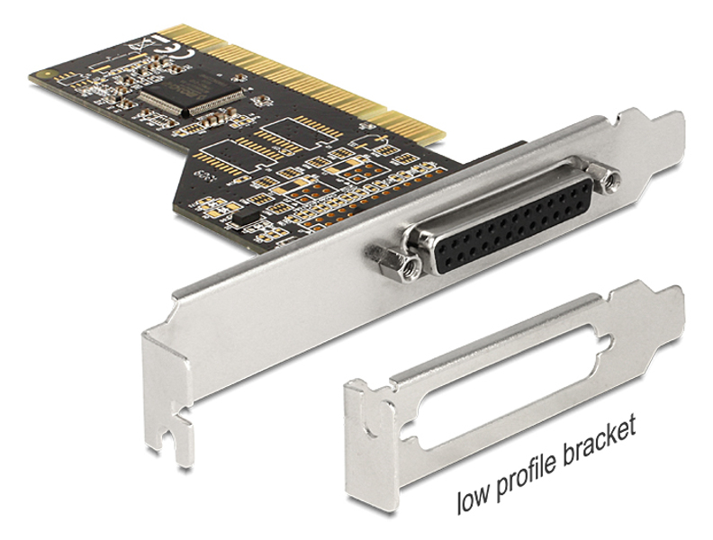 Carte PCI Delock > 1 x Parallèle - Adaptateur parallèle - PCI