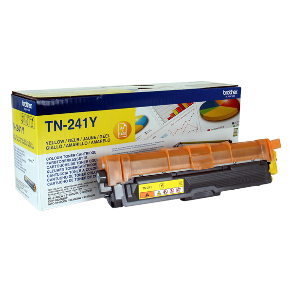 Brother TN241Y - Jaune - original