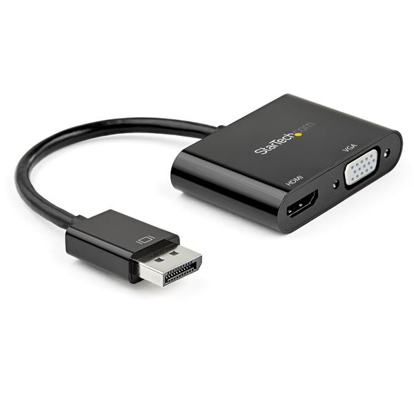 StarTech DisplayPort to HDMI VGA Adapter 4K 60Hz - DP2VGAHD20