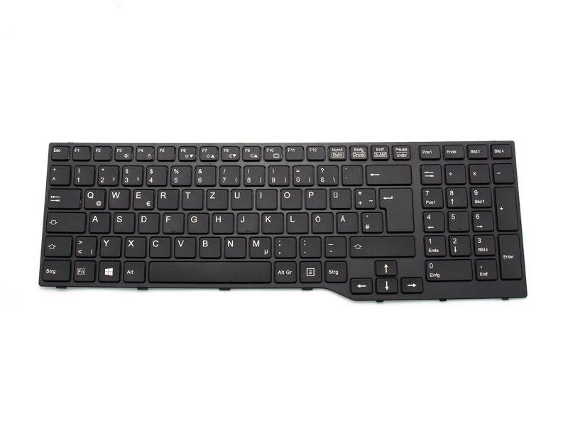 Clavier Lenovo CP670825-04 DE noir