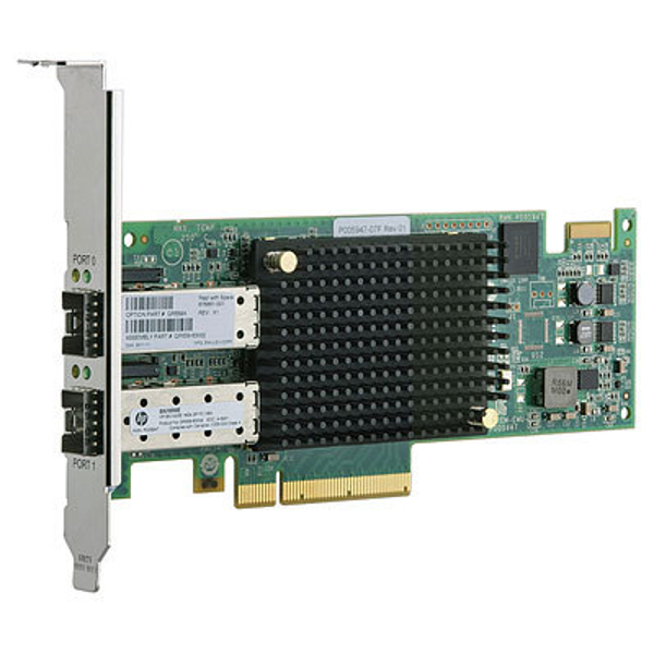 Adaptateur de bus hôte double port HPE QR559A SN1000E 16 Go en vrac