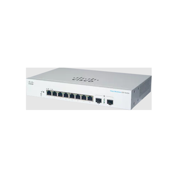 Cisco CBS220-8T-E-2G-EU Smart 8-portars Gigabit - CBS220-8T-E-2G-EU