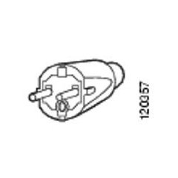 Kabel Europe Strömsladd 2800V AC 3m