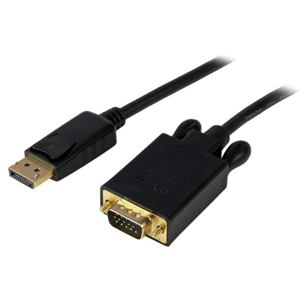 StarTech DP2VGAMM6B DisplayPort VGA Cable 1.8m - DP2VGAMM6B