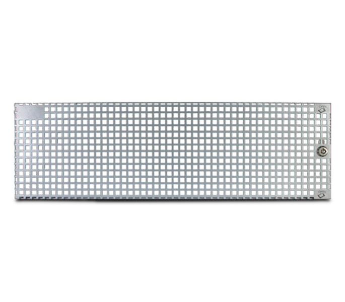 Inter-Tech Grille frontale IPC 3U verrouillable argent