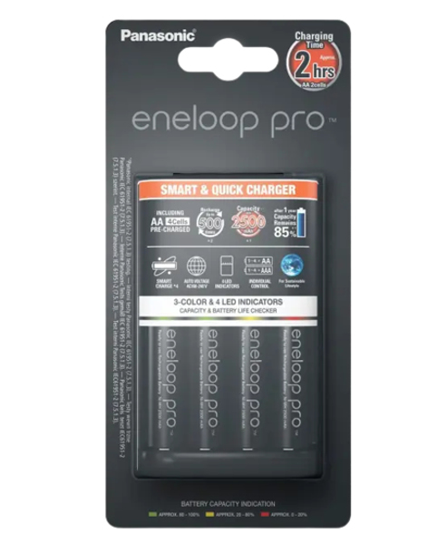 Panasonic eneloop pro smart & quick K-KJ55HCD40E - K-KJ55HCD40E