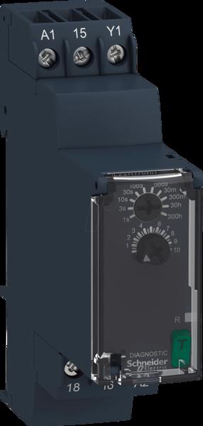 Délai de réponse APC GS, 0,05 RE22R1AMR s 300 h, 24 240 VCA/CC, 1 W RE22R1AMR