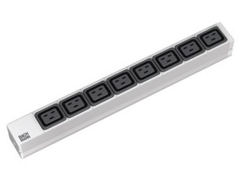 Bachmann 333.815 - Basic 1U PDU 8 AC outlets - 333.815