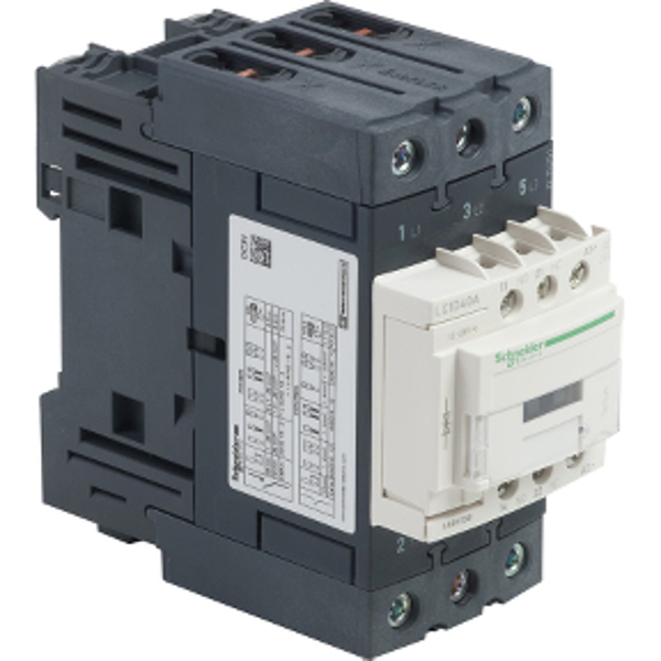APC LC1D40ABD contactor 3-pin 40A 24VDC