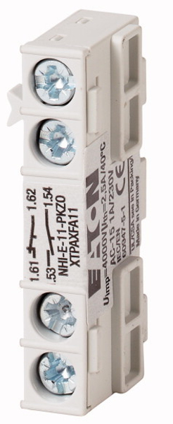 EATON 082882 NHI-E-11-PKZ0 normal auxiliary switch 1NO/1NC - 082882