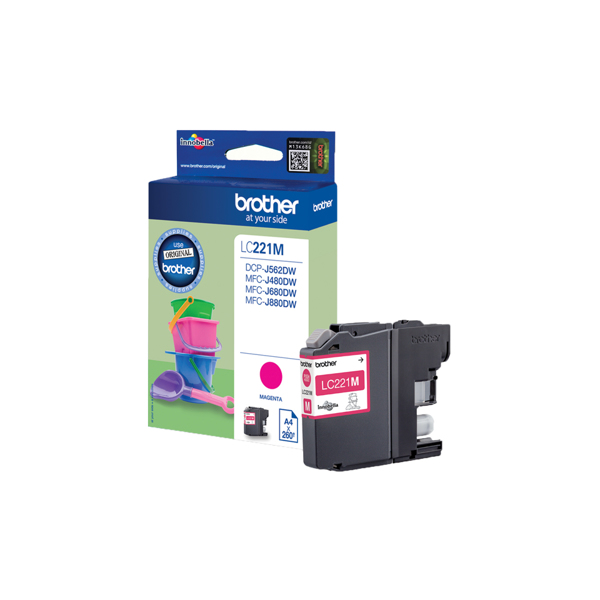 Brother LC221M - Magenta - original - LC221M