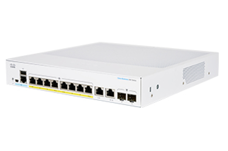 Cisco CBS350-8P-2G-EU Managed L2/L3 Gigabit Switch